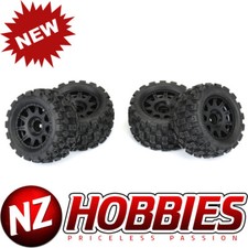 Proline PRO1024110 Badlands MX 1.85" All-Terrain Truck Tires 4 Mounted on Raid