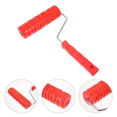  DIY Patterned Roller Embossing Texture Paint Painting Grain Decorators