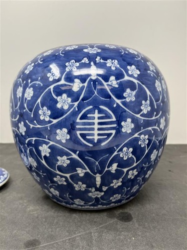 Chinese porcelain blue white jar marked - Picture 5 of 11