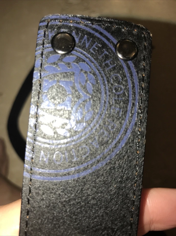 Пояс реакционный мужской Kenneth Cole 34 с логотипом и акцентами - Изображение 4 из 4