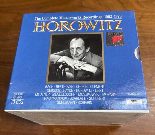 Horowitz The Complete Masterworks Recordings 1962-1973 CD Set 13 Klassik