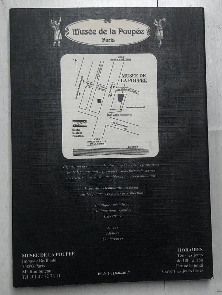 livre rare S. ODIN : LES POUPEES DE LA S.F.B.J 1899-1957 bébés & jouets - Photo 2/4