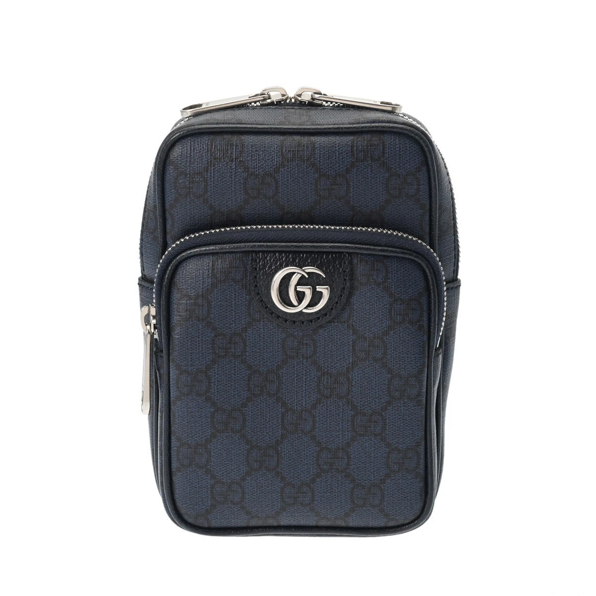 Sac GUCCI Ophidia taille bleu marine 752565 GG Supreme Canvas Body A 200608