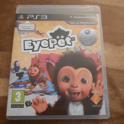 Eye Pet Sony Playstation 3 PS3 Videospiel komplett mit Handbuch & Magic Card