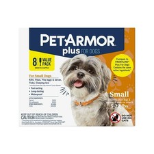 PetArmor Plus Topical Flea and Tick Prevention for Dogs,8-Month Supply 5 / 22 lb
