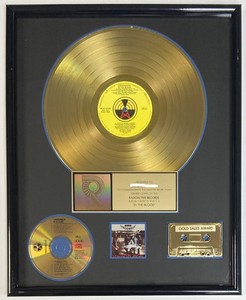 LONDONBEAT In The Blood 1990 RIAA Gold LP CD Cassette Award Plaque