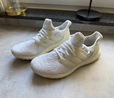 adidas UltraBoost 3.0 Triple White Sneaker Herren EU 44 Low Top BA8841
