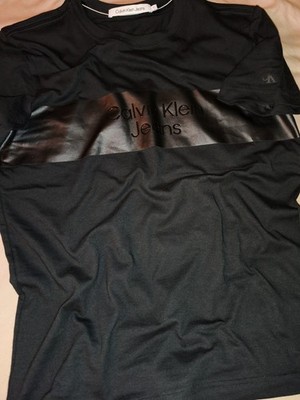 CK T-Shirt Schwarz Black  Gr. S -L