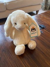 Jellycat Bunny Bashful Small Bunny Buttermilk RARE Retired New With Tags