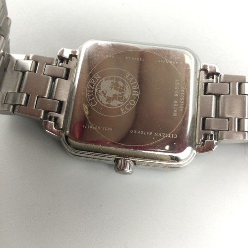 Reloj Citizen Eco Drive Silhouette Mujer 32mm Cristal Swarovski Fecha 7" - Imagen 11 de 13