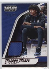 2022 Chronicles Draft Picks Threads Rookie Memorabilia Red Shaedon Sharpe 1pe9