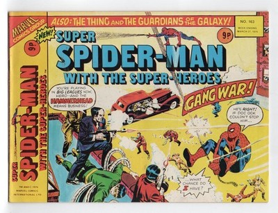 1972 AMAZING SPIDER-MAN #114 & MARVEL TWO-IN-ONE #5 2ND APP OF HAMMERHEAD KEY UK
