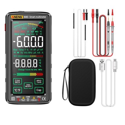 683  Multimeter High-End  6000 Counts Multimetro Test Wiederaufladbarer Mu5741