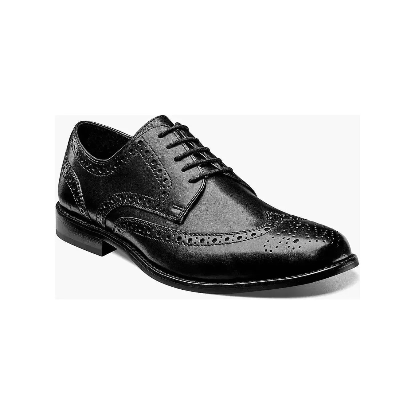 Nunn Bush Nelson Wingtip Oxford Dress Shoes Leather Black 84525-001 21490₽