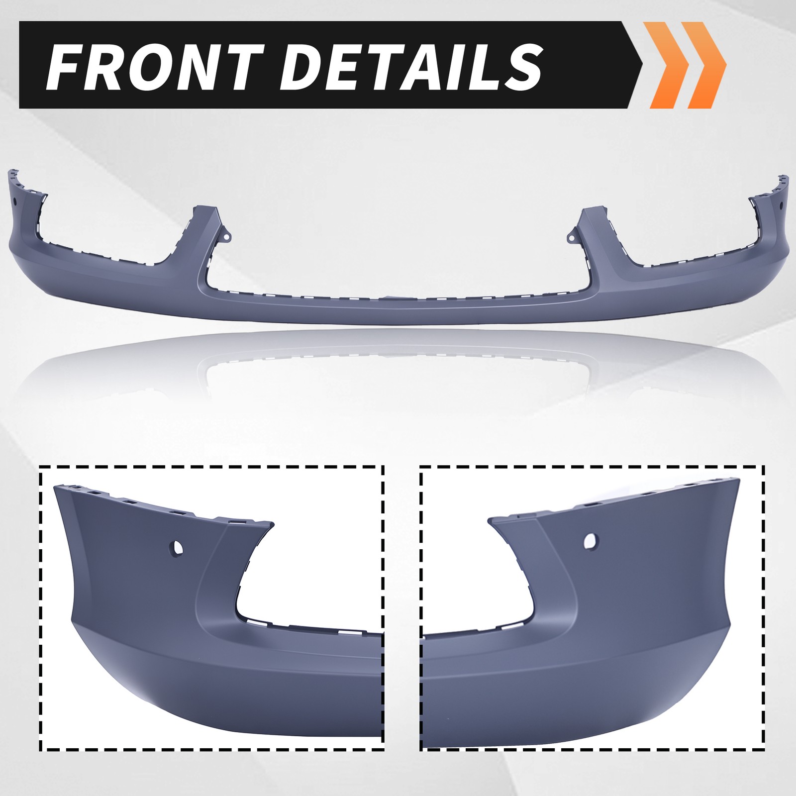Bentley Continental GT 2012-2015 Front Lower Bumper grilles Set