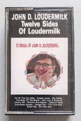12 Sides Of John D. Loudermilk Original 1962 RCA Cassette