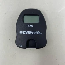 CVS Health At-Home A1C Test Kit - Black Analyzer, 2 Tests Model 496010, UPC 050