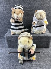 3 VTG 2002 GEMMY DANCING SINGING HAMSTER JAILHOUSE RICK, FLY GUY, KUNG FU KARATE