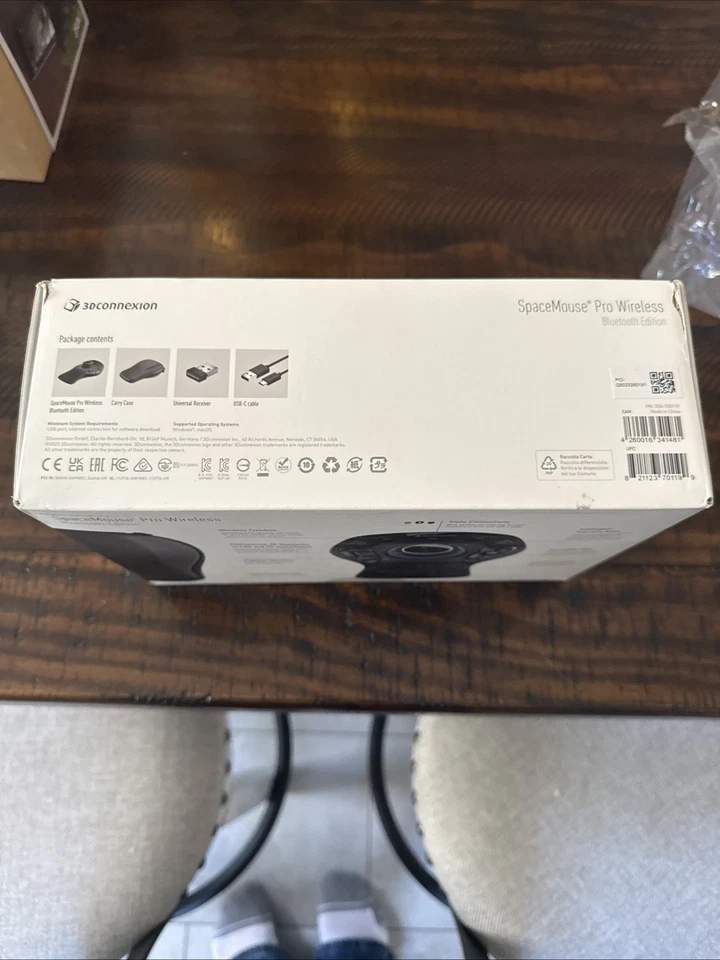 3Dconnexion SpaceMouse Pro Wireless - Bluetooth Edition (3dx700119) - Image 4 of 4