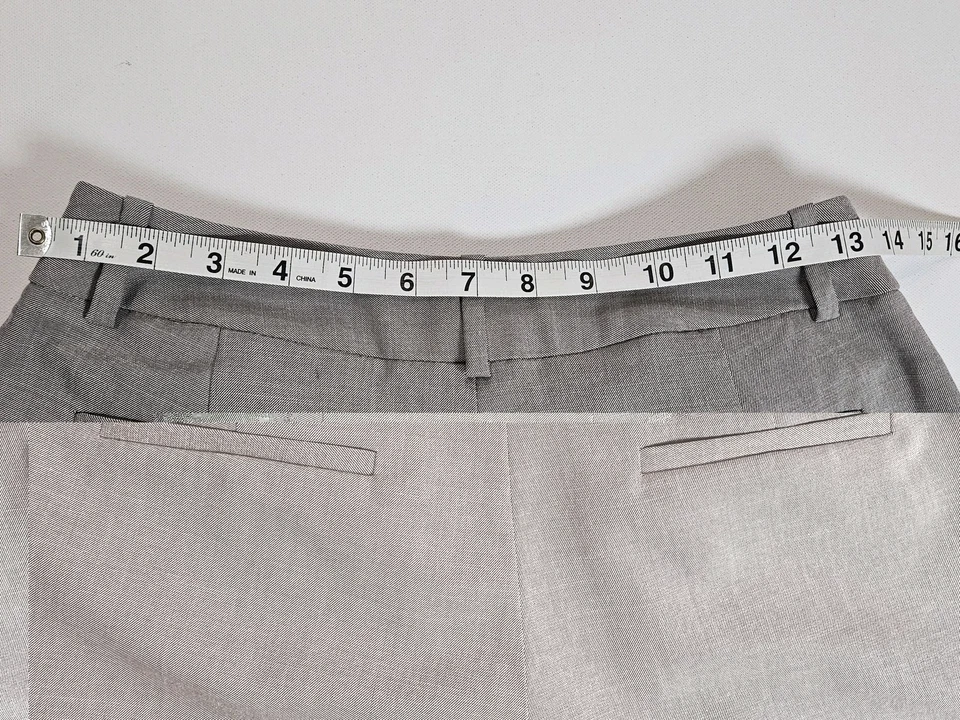 Pantalones de vestir Calvin Klein para mujer 6 pantalones negocios informales clásicos ropa profesional  Foto 3 de 4