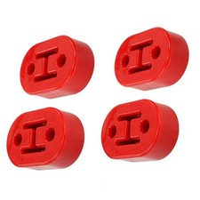 4Pack Heavy Duty Rubber Exhaust Tail Pipe Mount Bracket Hanger Bushing Insulator