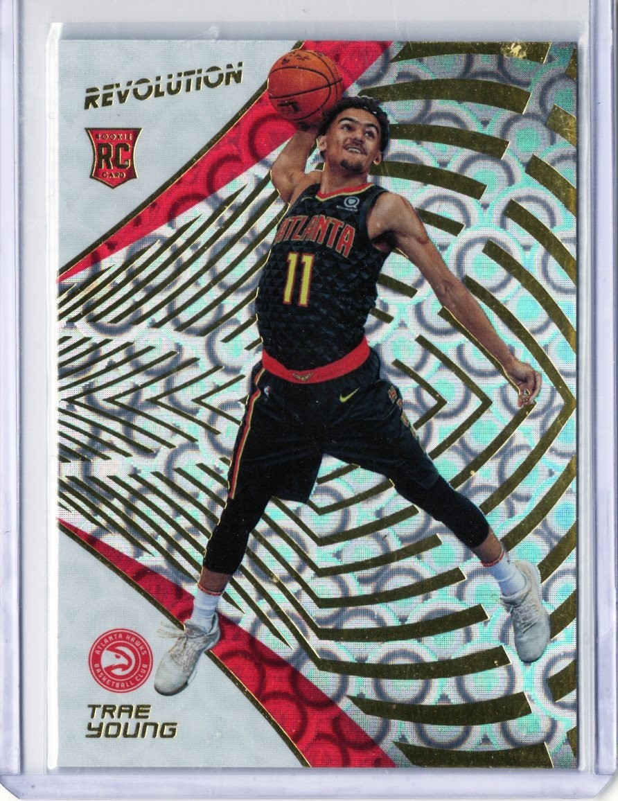 2018 Panini Revolution Trae Young #150 Groove