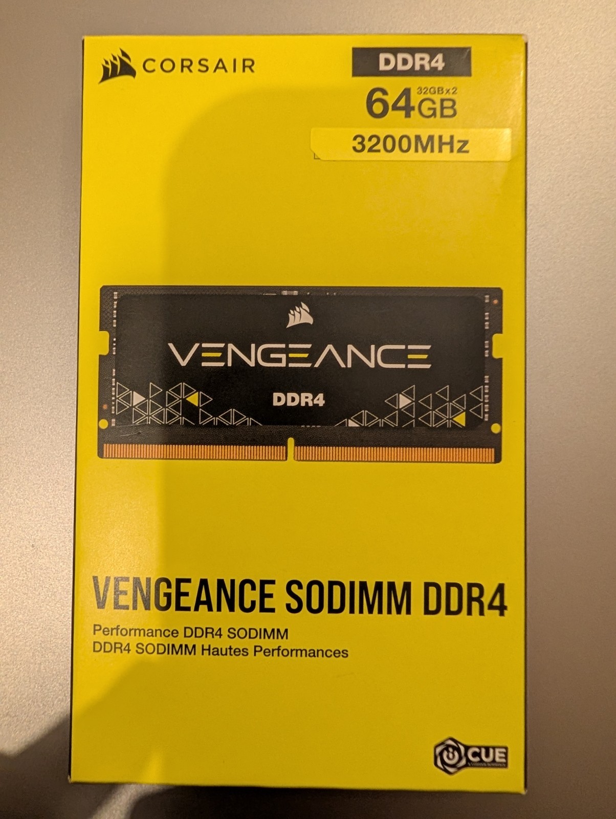 Corsair Vengeance Performance SODIMM Laptop RAM 64GB 3200MHz DDR4