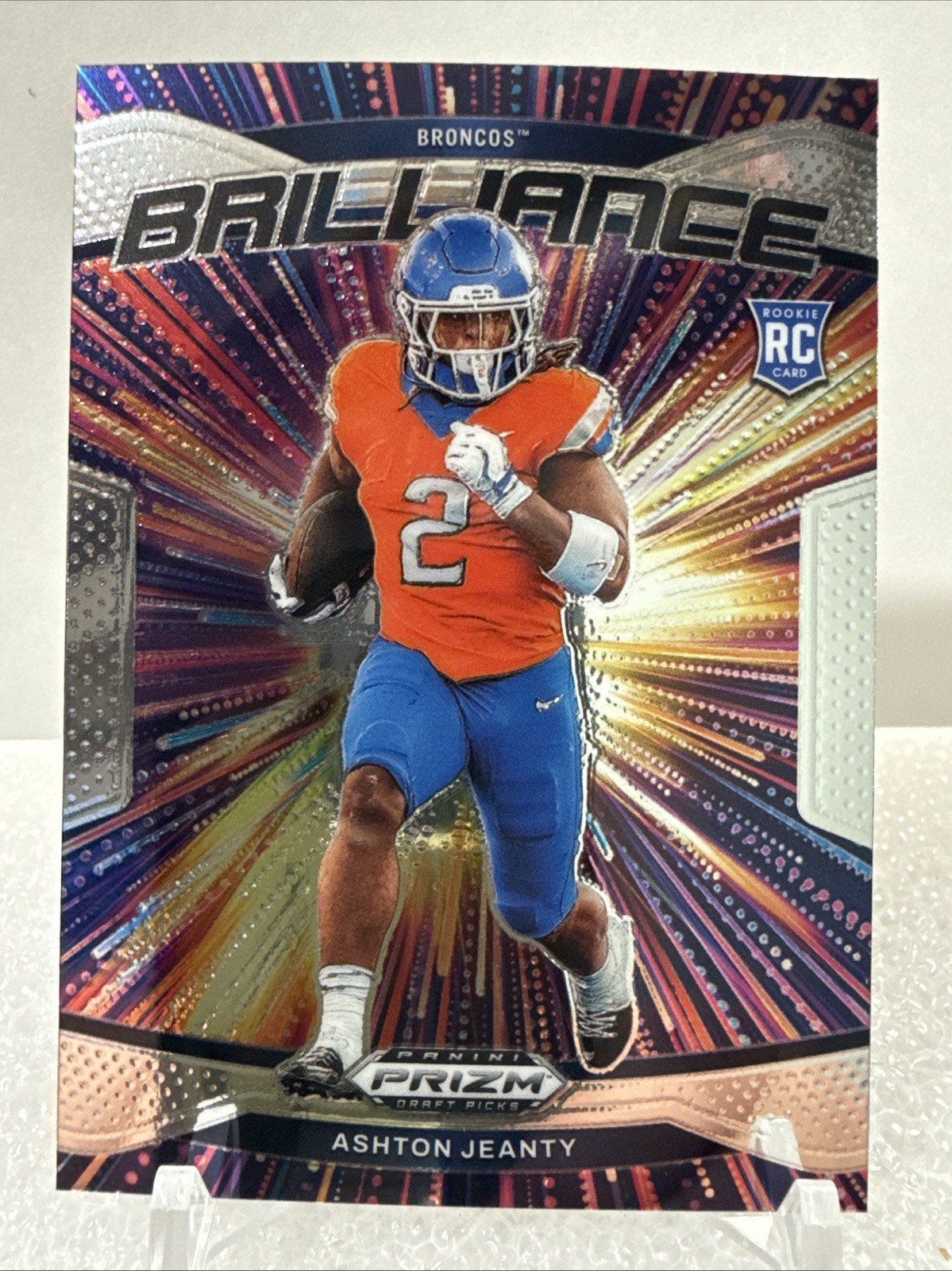2025 Prizm Draft Picks - Brilliance #2 Ashton Jeanty RC