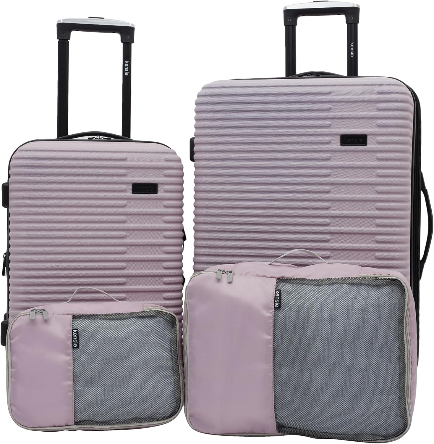 & Travel Bags Set, Burnished Lilac, 4 Piece Set