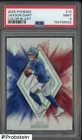 2025 Panini Phoenix Color Blast #14 Jaxson Dart Giants RC Rookie SSP PSA 9