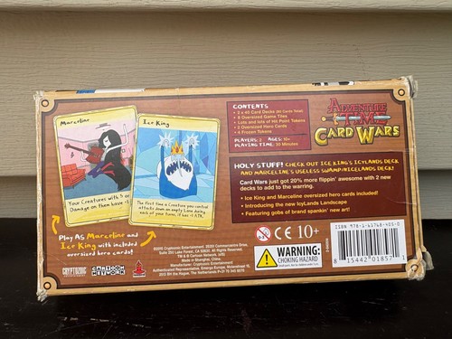 Adventure Time Card Wars Ice King Vs. Marceline Collectors Pack 2015 COMPLETE - Picture 3 of 5