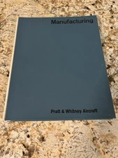 1966 Like New: Manufacturing Hardcover Book: Pratt & Whitney Aircraft Excellent+
