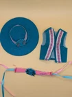 Vintage Mattel Western Fun Nia #9933 Incomplete Outfit TLC