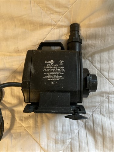 Ecoplus 1056 Submersible Water Pump 1083 GPH - eco1056 aquarium fish hydroponics