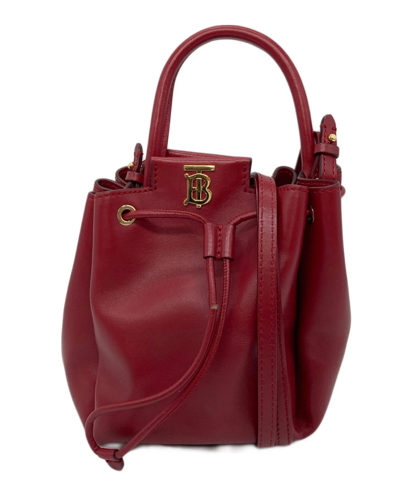 Burberry — Burberry Mini Leather Red Shoulder Bag #TFB6964