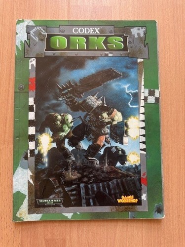 Warhammer 40k 40.000 Orks Codex 3. Edition 1999 Buch