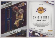 2021-22 Donruss Elite Spellbound Blue /99 LeBron James #4