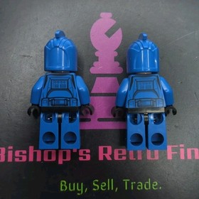 Lego Star Wars Senate Commando Minifigures sw0614 Lot of 2 with captain 75088.