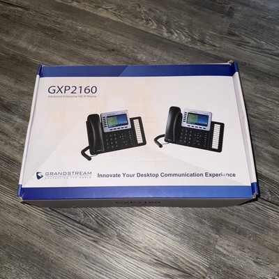 GRANDSTREAM GXP2160: 6 Line HD IP Phone w/ Color Display - VoIP