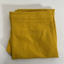 Forever New Womens Mustard Slim Straight Ankle Dress Pants Size 8 VeryGood JP250