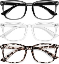 Blue Light Glasses for Kids 3 Pack Blue Light Blocking Glasses for Teen Boys ...