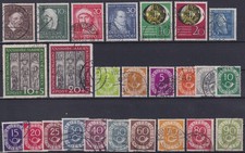 Ensemble BRD Année 1951 Mi.Nr. 123 - 147 Timbre (Mi. 470,-€)