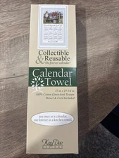 2026 Blue Wagon Calendar Towel