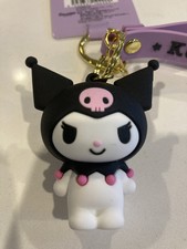 Sanrio Kuromi Key Chain with Purple strap - NEW