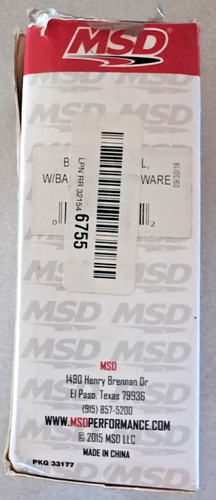 High Performance Blaster Ignition Coil, Red, MSD 8203, In Box, Free Shipping - Picture 6 of 8