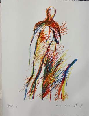 Yaacov Aloni Vintage Lithograph