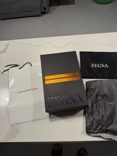 Zegna Shoes Box Empty  with Bag