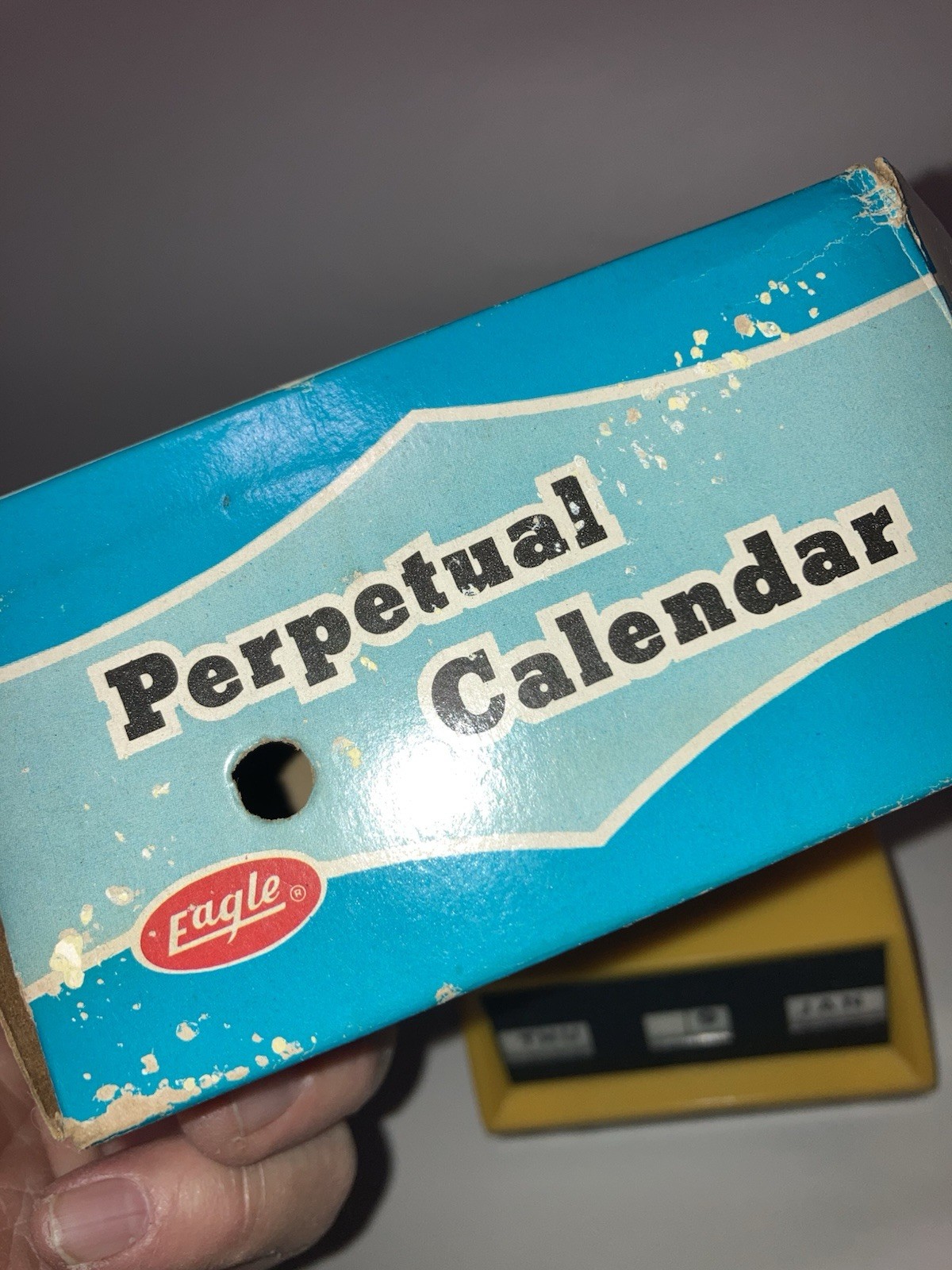 Perpetual Calendar Eagle Yellow No 1089