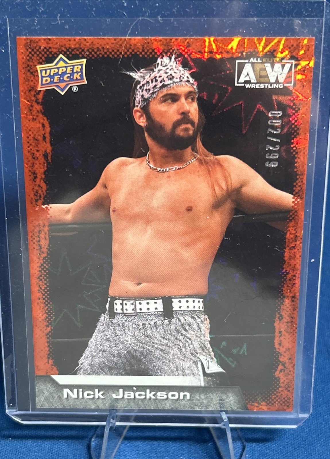2022 Upper Deck AEW Nick Jackson Dynamite /299 #56 Young Bucks