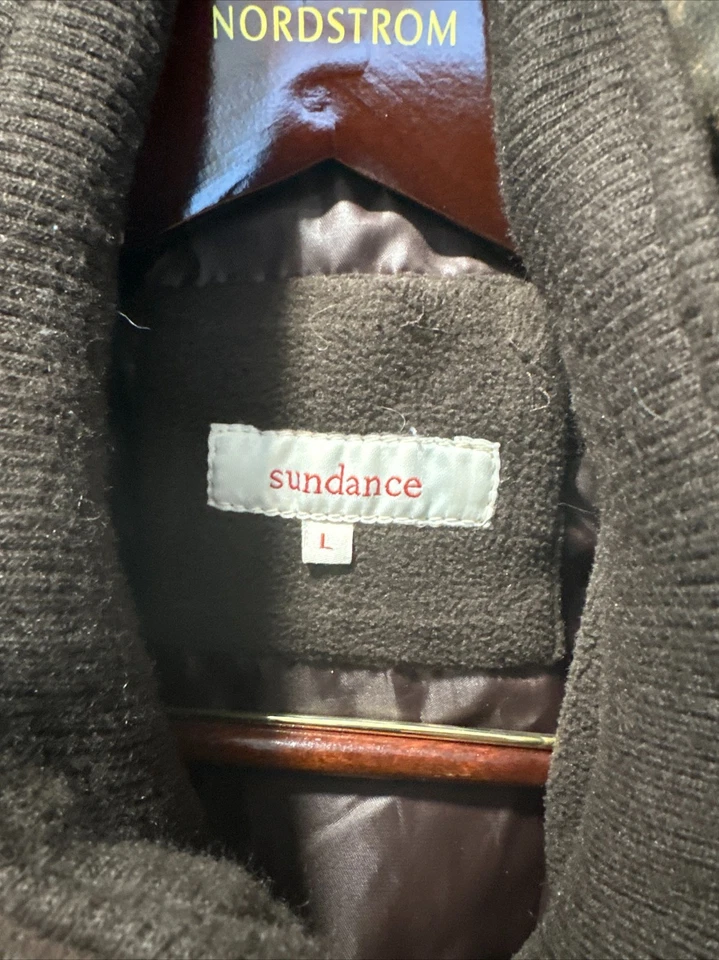 Mens Sundance Oiled Canvas Brown Jacket with Liner Size Large - Image 2 of 4